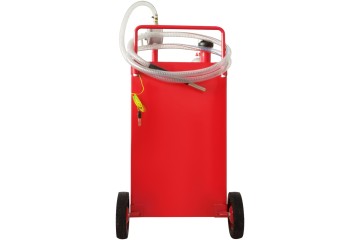 VEVOR FUEL TROLLEY 30 GALLONS PETROL TANK DIESEL ROTARY PUMP EAN GTIN 810087876180