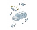 Pedestrian Protection Shock Sensor 5TA959109C TOURAN II New Original Part manufacturer Audi OE