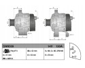 ALTERNATOR 130A DAN509 DENSO OPEL ASTRA Part manufacturer Denso