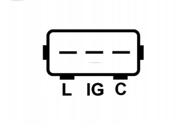 AS PL A6046 ALTERNATOR Product weight with unit packaging 7 kg