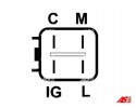 Alternador 130A A6172 AS-PL para Honda Accord 2.0