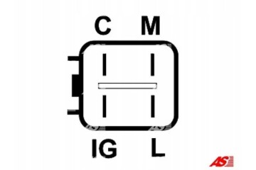 Alternador 130A A6172 AS-PL para Honda Accord 2.0