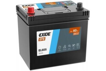 Battery Exide EL605 60Ah 520A D23X L EFB Start Stop
