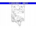 Brake caliper ATE 11 0230 0663 1 Part manufacturer ATE