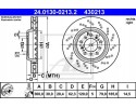 Brake disc ATE 24 0130 0213 2 Number of discs offered 1