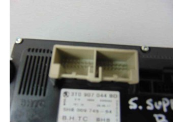 3T0907044BD MANDO CLIMATIZADOR SKODA SUPERB COMBI (3T5) Elegance 2011 3T0907044BD 182138 SKODA - 2