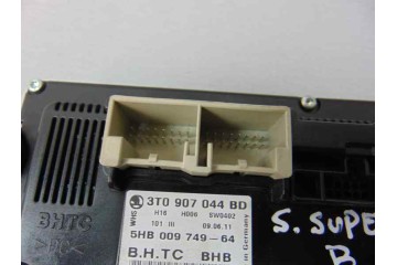 3T0907044BD MANDO CLIMATIZADOR SKODA SUPERB COMBI (3T5) Elegance 2011 3T0907044BD 182138 SKODA - 6