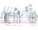 COMPRESSOR AIR CONDITIONING COMPRESSOR 89157 NISSENS Car type passenger cars