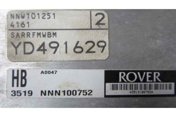 3519100752 CENTRALITA MOTOR UCE MG ROVER ROVER 25 (RF)