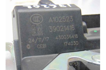 39021416  CERRADURA MALETERO / PORTON OPEL ASTRA K BERLINA 5P Dynamic 2018 39021416 176202 OPEL - 1