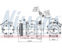 COMPRESSOR AIR CONDITIONING COMPRESSOR 89159 NISSENS Catalog number of substitutes ACAUTO AC 01SD145 ACAUTO AC 02SD01 ACAUTO AC 