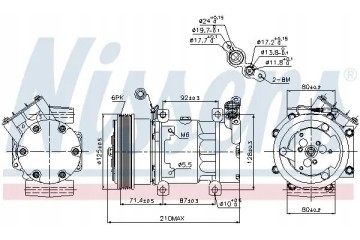 COMPRESSOR AIR CONDITIONING COMPRESSOR 89159 NISSENS Catalog number of substitutes ACAUTO AC 01SD145 ACAUTO AC 02SD01 ACAUTO AC 