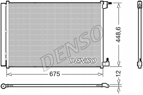 Air conditioning coolers DENSO DCN17060 condensers Part manufacturer Denso