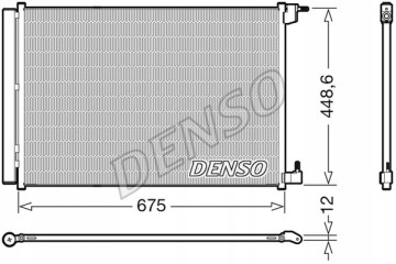 Air conditioning coolers DENSO DCN17060 condensers Part manufacturer Denso