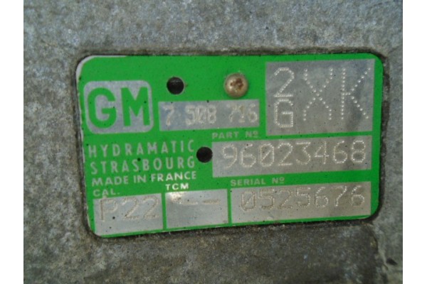gearbox AUTOMAT BMW e46 318i N42 P22 Catalog number of the part 7508716