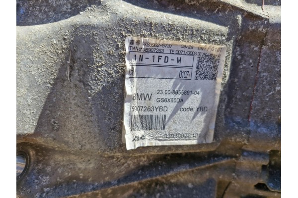 BMW f48 f39 f45 f46 manual transmission Transmission type manual