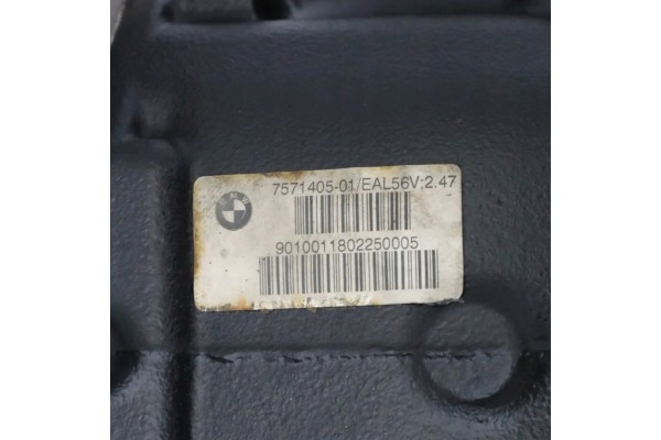 BMW E87 E90 2 0d M47N DIFFERENTIAL BRIDGE GEAR RATIO 2 47 Catalog number of the part e87 e90 2 47