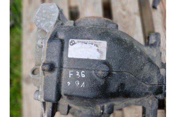 BMW f36 f30 f31 f32 f34 differential bridge rear 7603759 2 81 Catalog number of the part 7603759 2 81