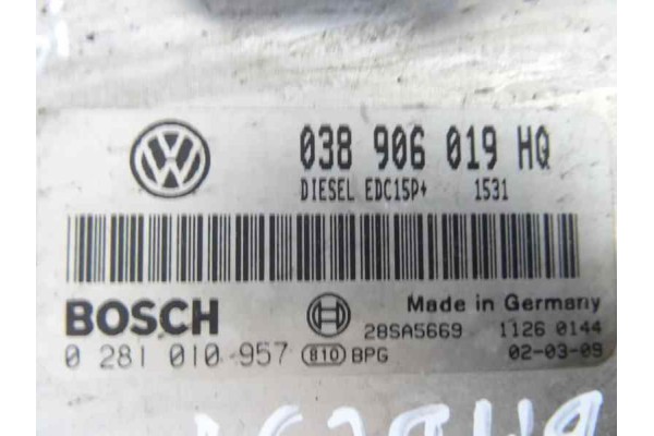 038906019HQ CENTRALITA MOTOR UCE SEAT IBIZA (6L1) Signo 2002 038906019HQ 167949 SEAT - 2