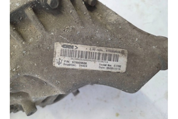 Puente Diferencial Trasero Maserati Ghibli 3.0D 670009608