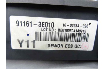 91161-3E010 CAJA RELES / FUSIBLES KIA SORENTO (BL) 2.5 CRDi VGT EX1 2006 91161-3E010 167988 KIA - 2