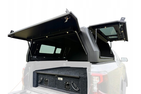 Cubierta de Cama de Camioneta de Aluminio Ford Ranger TECTRACAB Hardto