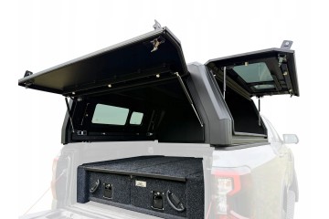 Cubierta de Cama de Camioneta de Aluminio Ford Ranger TECTRACAB Hardto