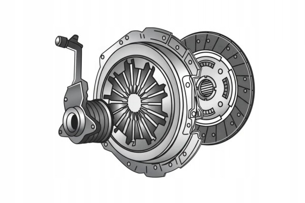 CLUTCH SET CLUTCH DISC PRESSURE CLUTCH 834157