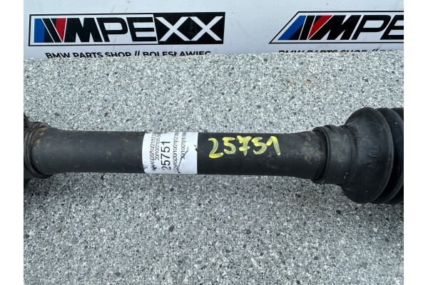 HALF WHEEL DRIVE DRIVE SHAFT 0 025751 SPIDAN Version European