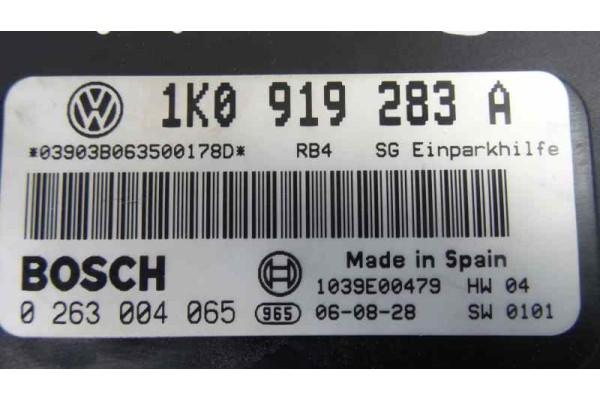 1K0919283A NO IDENTIFICADO VOLKSWAGEN GOLF PLUS V (5M1)