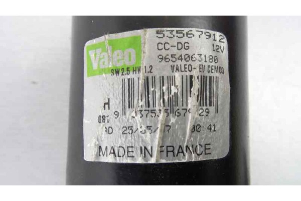 9654063180 MOTOR LIMPIA DELANTERO CITROEN GRAND C4 PICASSO Exclusive 2007 9654063180 172779 CITROEN - 2