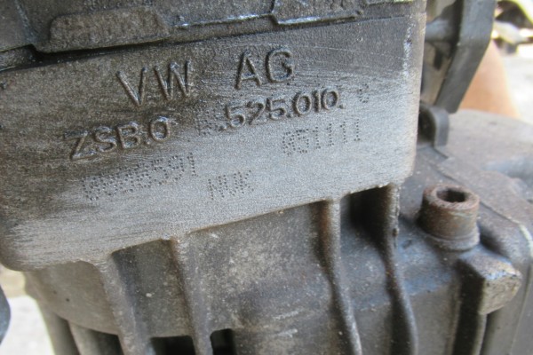 AUDI Q3 2 0 TSI DIFFERENTIAL BRIDGE REAR ZSB0525010 Part manufacturer Audi OE