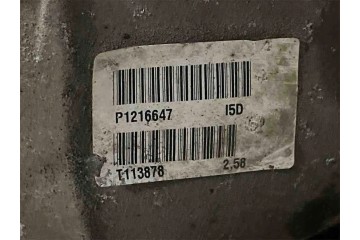 Rear reducer VOLVO XC90 AND P1216647 2 4L diesel 2007 Catalog number of the part P1216647