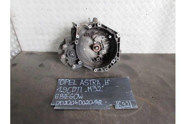 GEARBOX OPEL ASTRA H 04 14R 1 9CDTI M32