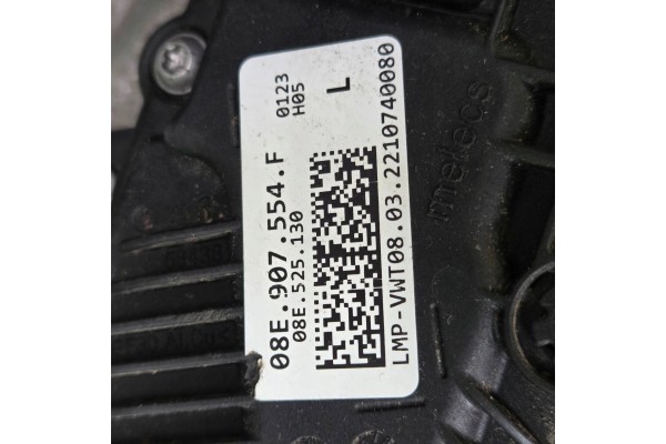 Rear differential Volkswagen Golf VIII 08E5255010F MOST Catalog number of substitutes 08E525130 2210740080