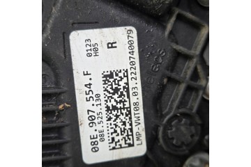 Rear differential Volkswagen Golf VIII 08E5255010F MOST Catalog number of the original 08E907554F