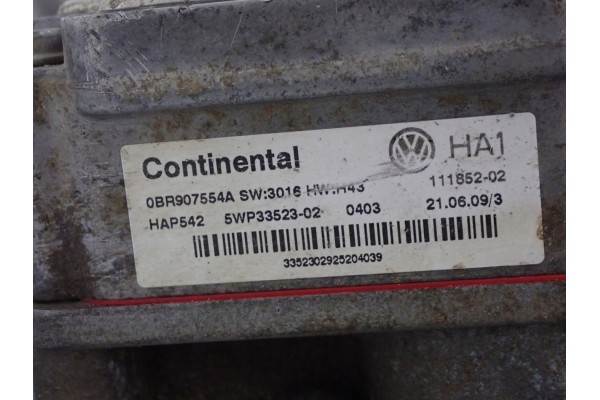 Puente Diferencial Trasero 5WP33523-02 para VW Tiguan 5N 2.0 TDI 150CV