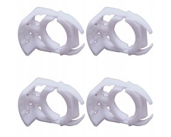 4x CLIP QUICK FUEL CONNECTORS 9 98MM