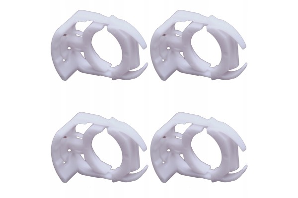4x CLIP QUICK FUEL CONNECTORS 9 98MM