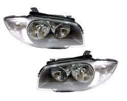 SET OF HEADLIGHTS BMW 1 E81 E82 E87 E88 2007 2009