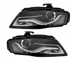 AUDI A4 HEADLIGHTS B8 2007 2010 BI XENON LED