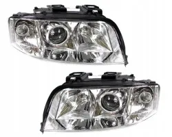 Juego de faros Audi A6 C5 2001-2005 izquierdo y derecho TYC