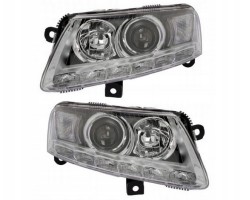 AUDI A6 C6 2008 2011 XENON LED HEADLIGHTS