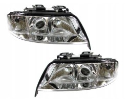 SET OF HEADLIGHTS AUDI A6 C5 1997 1999 NEW