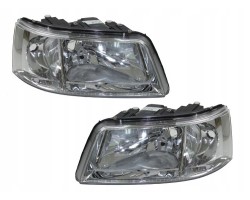 FRONT HEADLIGHTS VW TRANSPORTER T5 2003 2009 H4