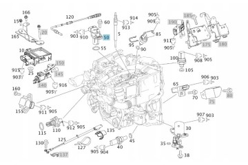 ORIGINAL CAMSHAFT POSITION SENSOR MERCEDES BENZ OM611 OM642 OM646 Catalog number of the part CZUJNIK POOZENIA WAKA ROZRZADU MERC