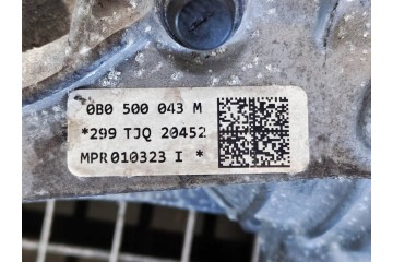 BRIDGE DIFFER REAR 0b0500043m AUDI A6 C8 2 0 TDI QUATTRO 30TYS KM Catalog number of the original 0B0500043M