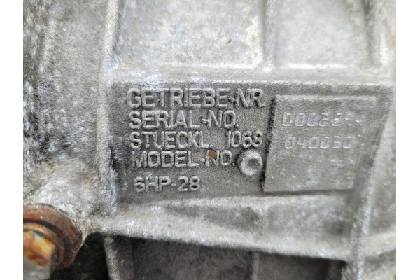 BMW E90 E91 E92 E60 E61 GEARBOX 6HP 28 Catalog number of the part 6HP 28