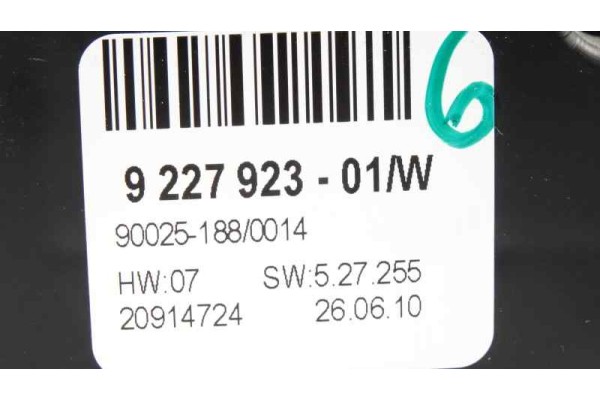 9227923 MANDO CLIMATIZADOR BMW SERIE X6 (E71/72) 3.0d 9227923 175448 BMW - 1