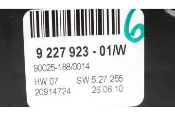 9227923 MANDO CLIMATIZADOR BMW SERIE X6 (E71/72) 3.0d 9227923 175448 BMW - 1